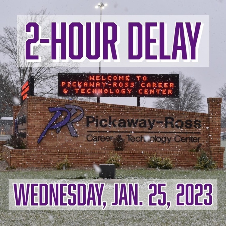 January 25, 2023. 2-Hour Delay